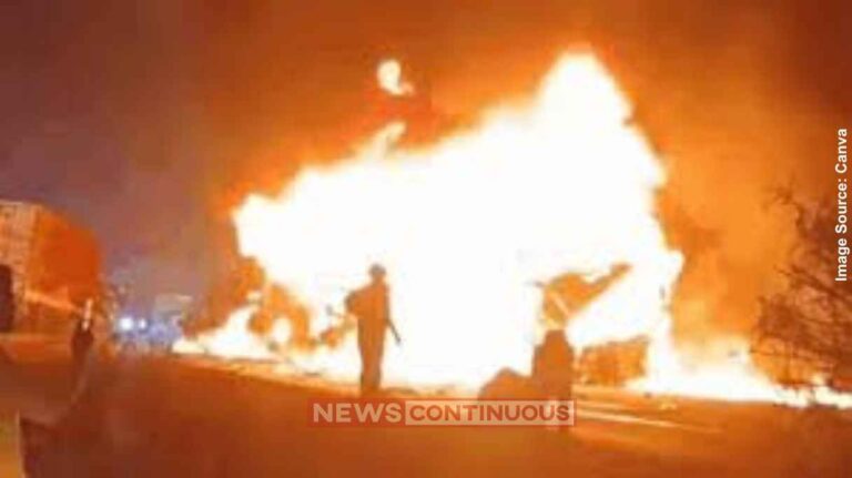 Karnataka Bus Accident કર્ણાટકમાં કાળમુખો અકસ્માત બસ અને લોરીની ટ