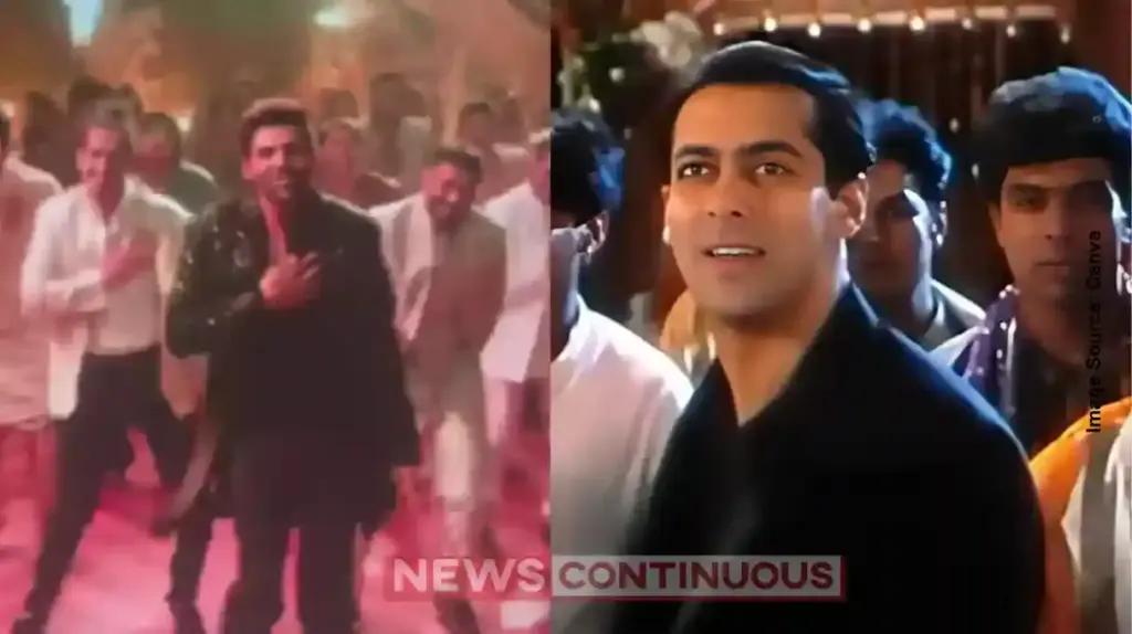 Kartik Aaryan trolled for recreating Salman Khan’s iconic song ‘Saajan Ji Ghar Aaye’