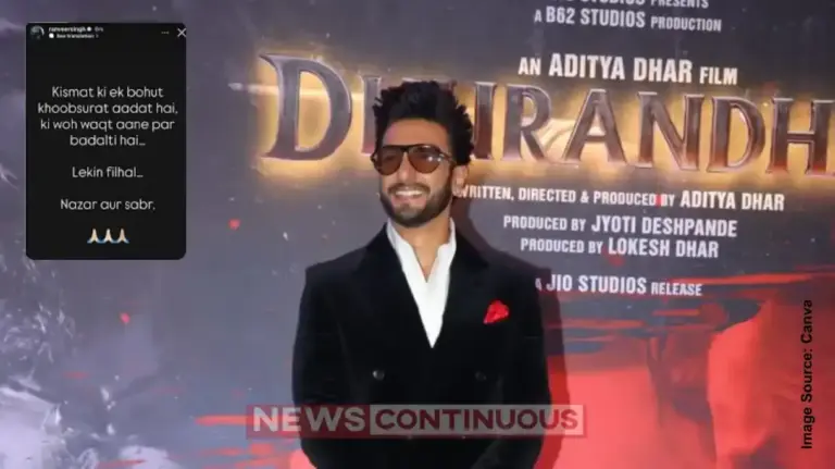 Ranveer Singh Gets Emotional Over 'Dhurandhar' Blockbuster Status, Shares Heartfelt Post