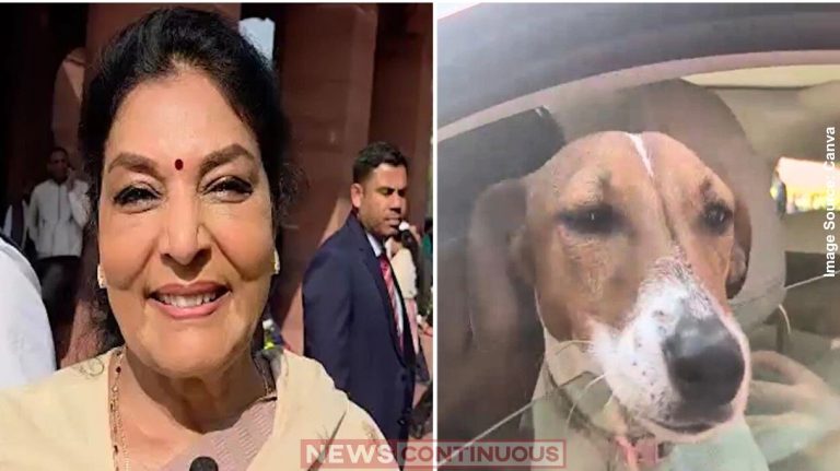 Renuka Chowdhury સંસદમાં કૂતરો લાવવાના વિવાદ પર રેણુકા ચૌધ
