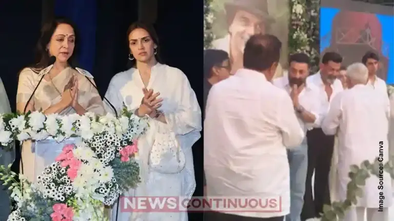 hema malini and sunny deol feud came to the publicly after dharmendra death