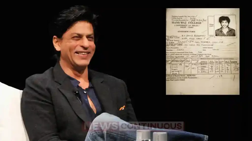 shahrukh khan marksheet goes viral