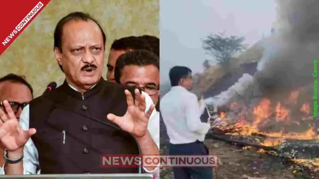 Ajit Pawar Plane Crash Live Maharashtra Deputy CM dies in Baramati air disaster; PM Modi and Amit Shah express deep condolences.