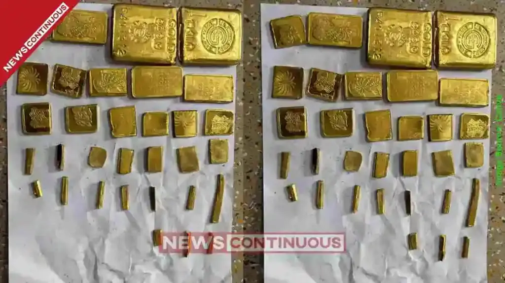 Gold smuggling in Meat Grinder Mumbai DRI seizes foreign gold worth ₹2.89 crore sent from Riyadh; 2 arrested.