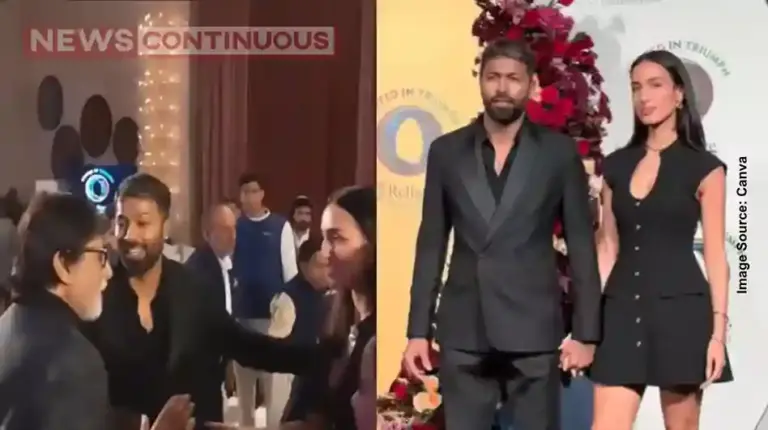 Hardik Pandya introduces girlfriend Mahika Sharma to Amitabh Bachchan