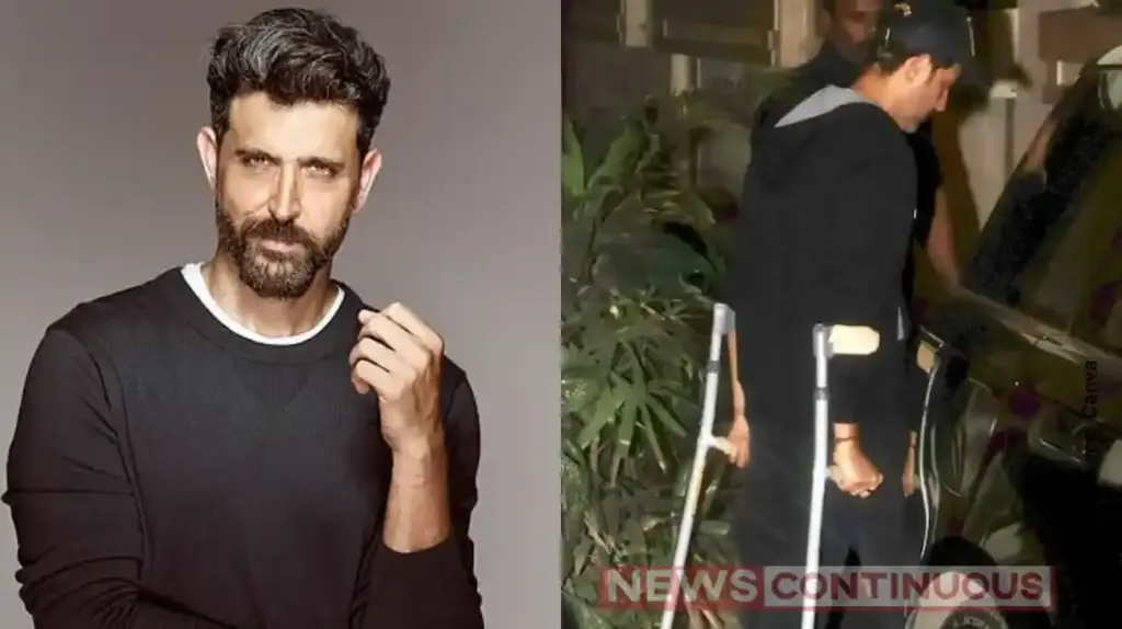 Hrithik Roshan injured? Actor spotted using a walking stick in Mumbai.