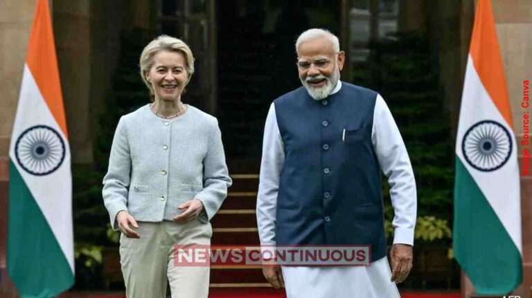 India-EU Strategic Partnership ટ્રમ્પના ટેરિફ વોર વચ્ચે ભારત અને યુરોપિયન યુનિયન વચ્ચે