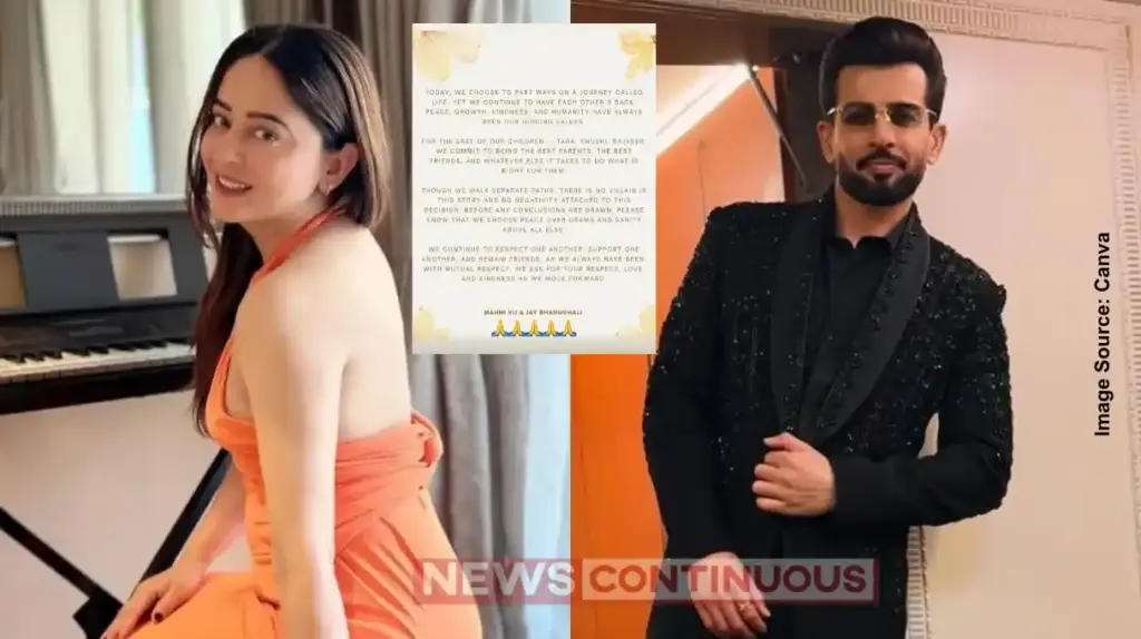 Mahhi Vij and Jay Bhanushali announce separation after 15 years of marriage