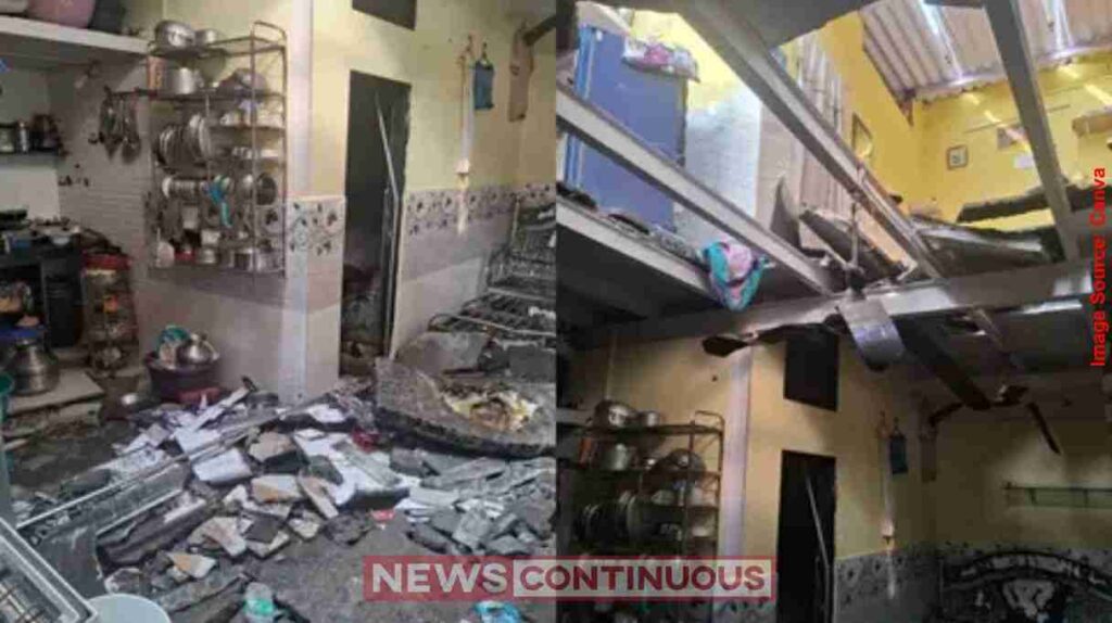 Malad Gas Cylinder Blast મુંબઈના મલાડમાં ગેસ સિલિન્ડર બ્લાસ્ટથી ફાટી નીકળી આગ