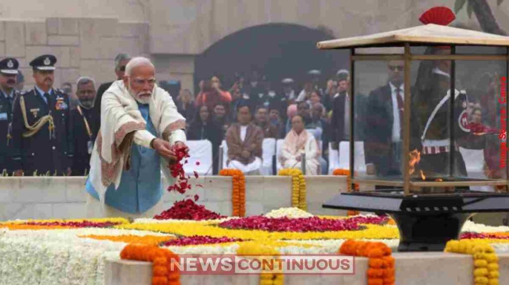 Martyrs' Day 2026 મહાત્મા ગાંધીની પુણ્યતિથિએ પીએમ મોદી અને સીએમ યોગીની શ્રદ્ધાંજલિ