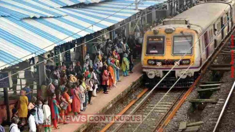 Western Railway major block કાંદિવલી–બોરીવલી વિભાગ પર