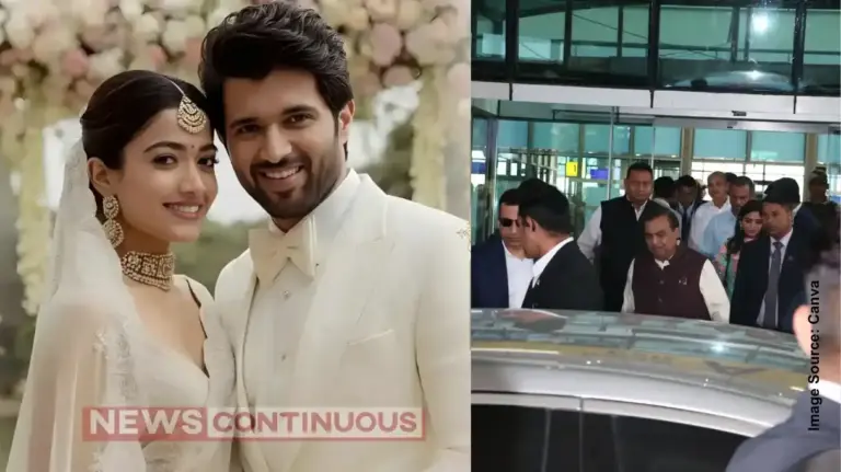 Ambani Family Joins ‘ViRosh’ Wedding: Mukesh and Isha Ambani Spotted in Udaipur for Vijay Deverakonda and Rashmika Mandanna’s Big Day.