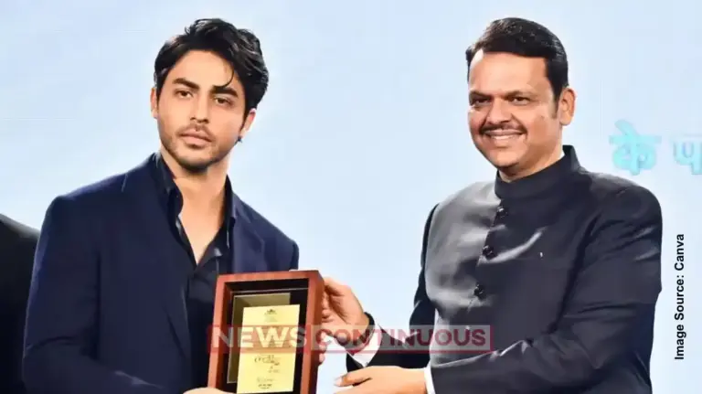 Aryan Khan Wins Best Debut Director of the Year Award; Honored by CM Devendra Fadnavis.