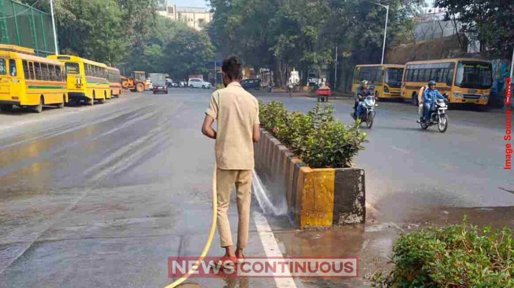 BMC Road Washing Mission મુંબઈગરા માટે રાહતના સમાચાર પ્રદૂષણ સામે BMC ની જંગ