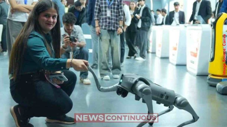 Galgotias University ગલગોટિયા યુનિવર્સિટી એક્સપોમાંથી સસ્પેન્ડ, ચીની રોબોટને પોતાનો