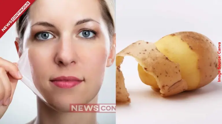 Glowing Skin Secrets Yoga Guru Kailash Bishnoi shares Potato Peel remedy to remove dark spots and pigmentation.