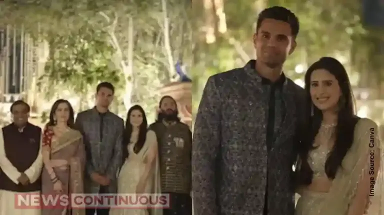 Grand Pre-Wedding Festivities of Arjun Tendulkar and Sania Chandhok Begin in Jamnagar; Ambani Family Hosts Special Event.