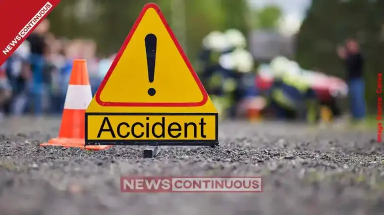 Major Accident on Yamuna Expressway Speeding Container Crushes Bus Passengers in Mathura; 6 Dead.