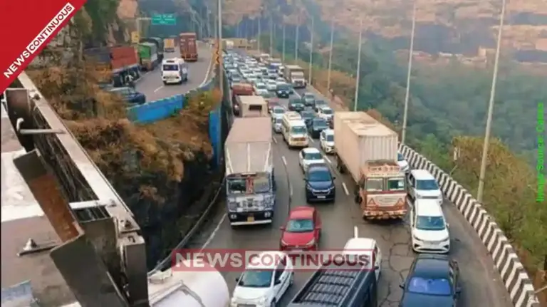 Mumbai-Pune Expressway Traffic Update After 32-hour Block, Cement Container Breakdown Near Lonavala Causes 20km Long Jam