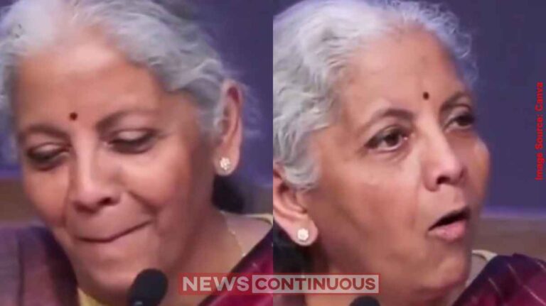 Nirmala Sitharaman Viral Video નિર્મલા સીતારમણને જ્યારે મધ્યમ વર્ગ વિશે પૂછાયો સવાલ