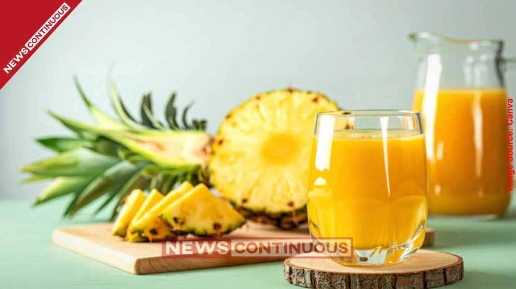 Pineapple Juice for Dark Circles Natural home remedies to reduce under-eye pigmentation and puffiness; Easy face packs for glowing skin.