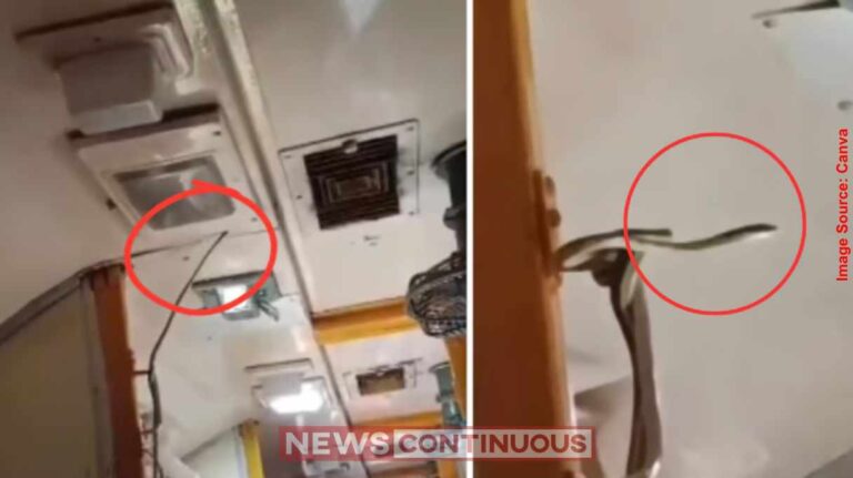 Snake in Vande Bharat વંદે ભારતમાં સાપ! મુસાફરોમાં મચ્યો હાહાકાર, શૌચાલયમાં સાપ છોડી