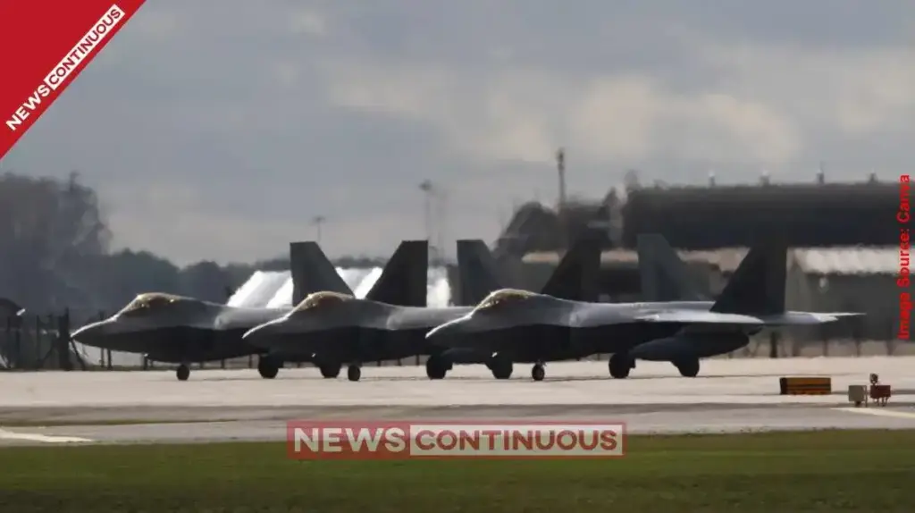 US Deploys F-22 Fighter Jets in Israel Ahead of PM Modi’s Arrival; Speculations Rise Over Potential Strike on Iran.