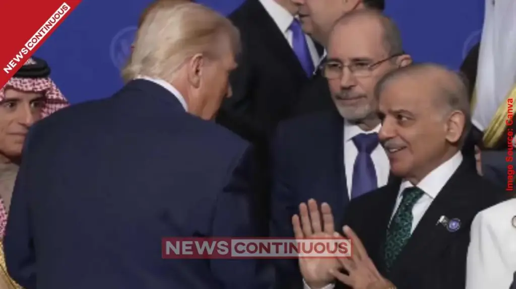 Viral Video Pakistan PM Shehbaz Sharif stands up on Donald Trump's signal; Social media debates over 'salute' and body language at Board of Peace.