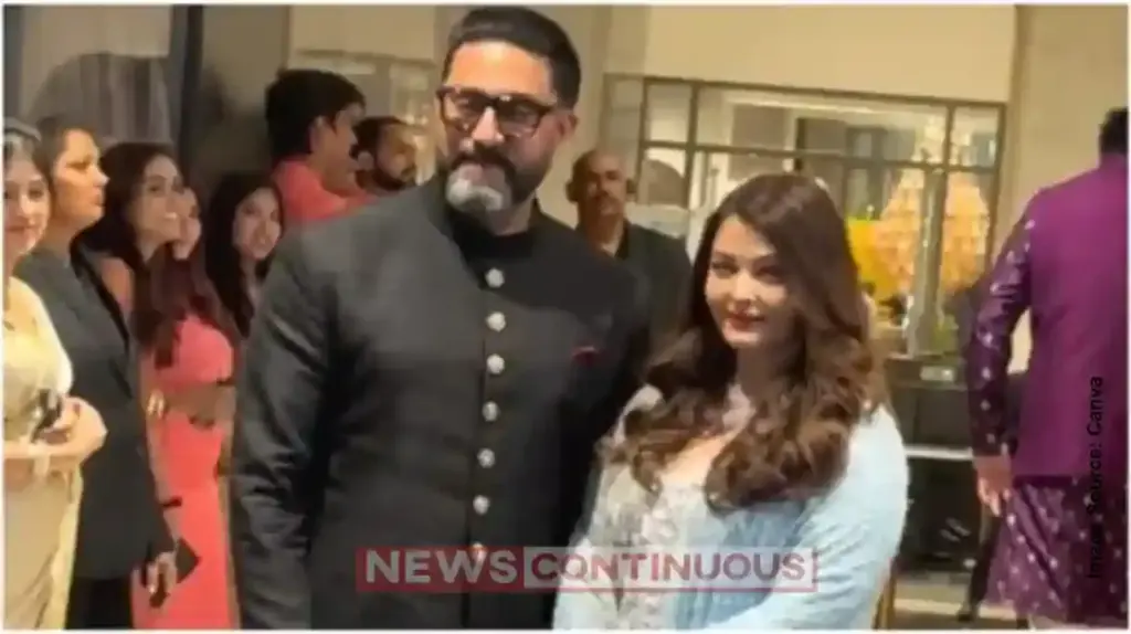 Aishwarya Rai and Abhishek Bachchan Dazzle at Arjun Tendulkar’s Wedding; Couple Seen Separate from In-laws Amitabh and Jaya.