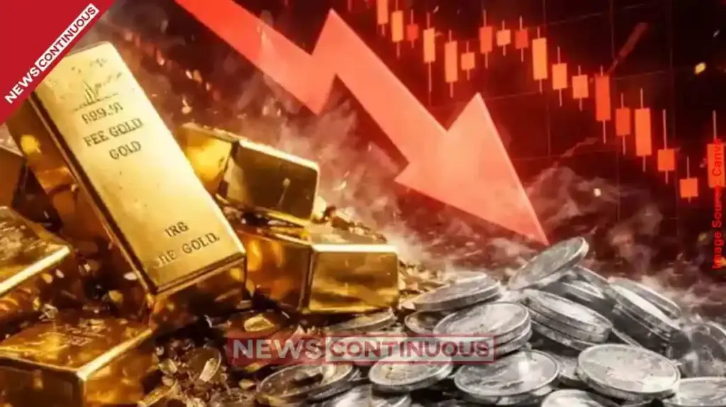 Gold & Silver Prices Crash Today Gold Drops by ₹6,700, Silver Plummets by ₹12,700; Check Latest Rates in Your City