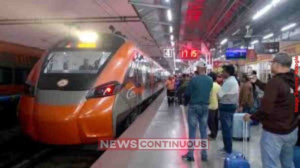 Mumbai-Ahmedabad Vande Bharat Express to Run with 20 Coaches; Capacity Increased to Accommodate Extra Rush.