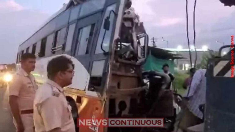 Mumbai-Goa Highway Accident મુંબઈ-ગોવા હાઈવે પર ભયાનક અકસ્માત પંક્ચર