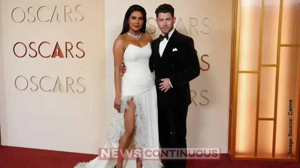 Oscars 2026: Priyanka Chopra Stuns in Dramatic White Dior Gown; Nick Jonas Wins Hearts with ‘Kalava’ on Red Carpet