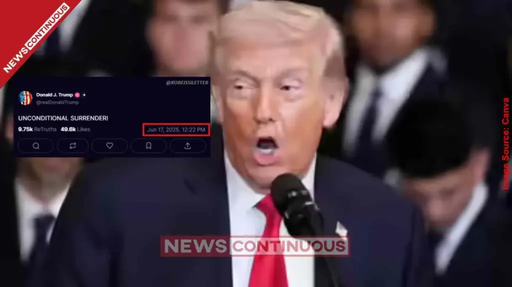 Will the Israel-Iran War End on March 12 Trump’s ‘Unconditional Surrender’ Post Triggers Ceasefire Speculations.