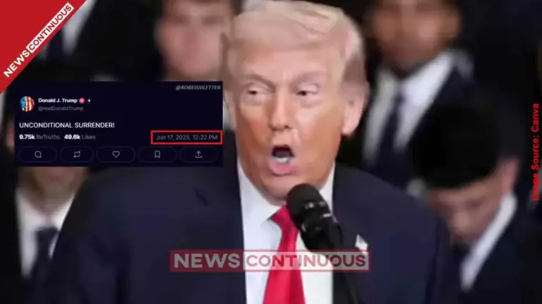 Will the Israel-Iran War End on March 12 Trump’s ‘Unconditional Surrender’ Post Triggers Ceasefire Speculations.