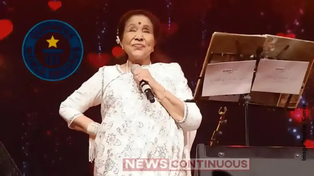 Asha Bhosle Passes Away: Remembering the legend who holds the Guinness World Record for most studio recordings.