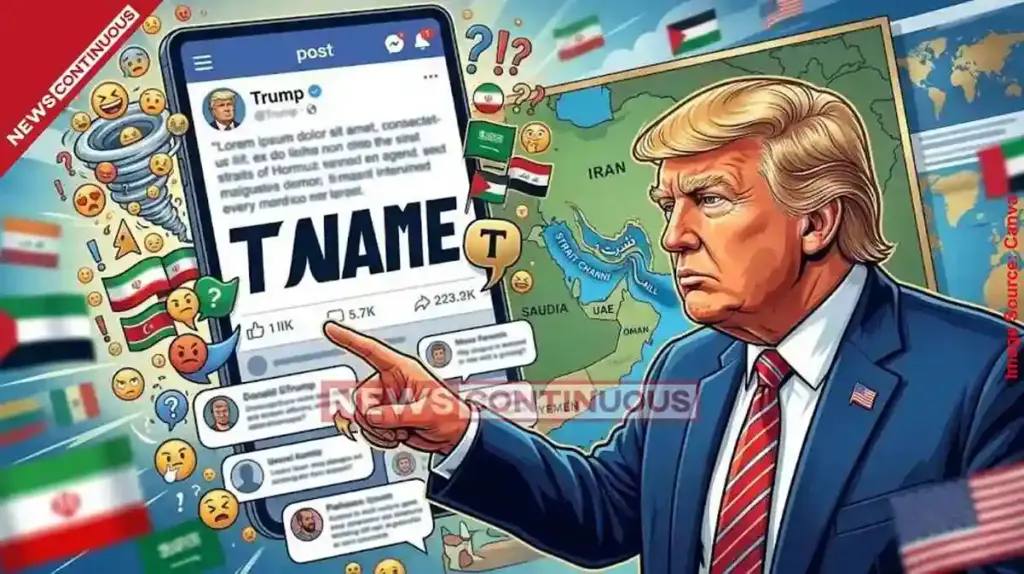 Donald Trump। ડોનાલ્ડ ટ્રમ્પનો નવો વિવાદ 'હોર્મુઝ' નું નામ બદલીને કર્યું 'ટ્રમ્પ જલડમરુમધ્ય', સોશિયલ મીડિયા પર મચ્યો ખળભળાટ