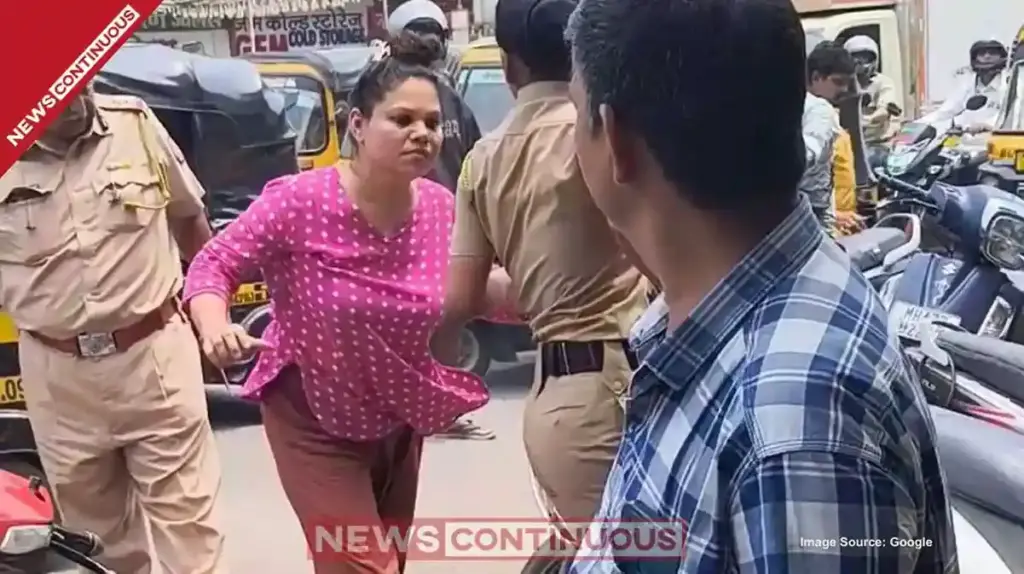 Malwani। માલવણીમાં નશામાં ધૂત મહિલાનો હોબાળો, વાઈન શોપમાં તોડફોડ કરી પોલીસ સાથે ઉદ્ધત વર્તન.