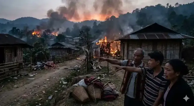 Manipur Violence।મણિપુર ફરી સળગ્યું! ઉખરુલમાં નાગાકુકી જૂથો વચ્ચે અથડામણમાં ૩ ના મોત, સુરક્ષા વ્યવસ્થા પર ઉઠ્યા સવાલ