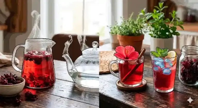 Hibiscus Tea Benefits। જાસુદના ફૂલની ચા પીવાના અદભૂત ફાયદા! માત્ર ૧૦ મિનિટમાં ઘરે કેવી રીતે બનાવવું આ હેલ્ધી ડ્રિંક? જાણો સંપૂર્ણ રીત