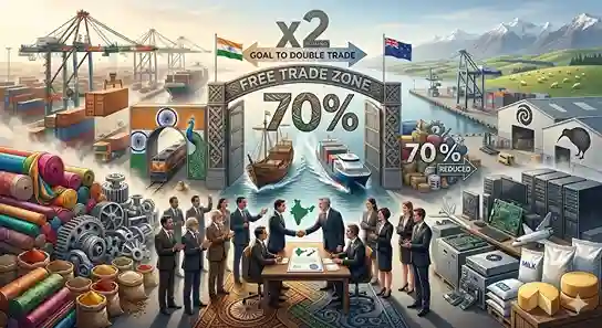 Free Trade Agreement (FTA)| ભારત અને ન્યુઝીલેન્ડ વચ્ચે વેપારનો નવો અધ્યાય! ૭૦ ટકા વસ્તુઓ થશે સસ્તી, જાણો કેવી રીતે બદલાશે આર્થિક સમીકરણો