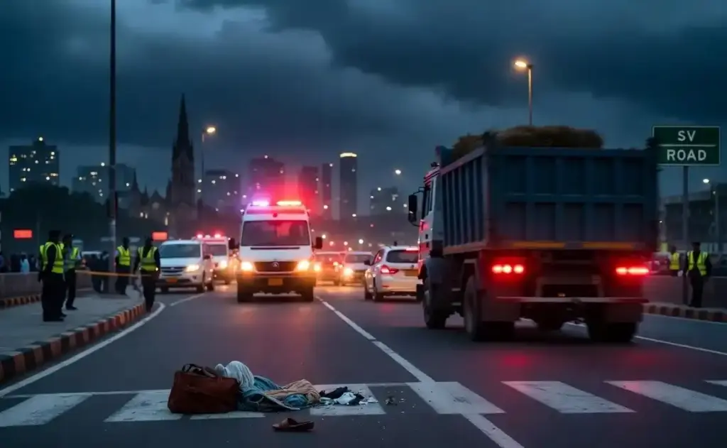 Bandra। બાંદ્રામાં હિટએન્ડરનનો કિસ્સો એસવી રોડ પર ડમ્પરની અડફેટે આવતા વૃદ્ધાનું કરુણ મોત