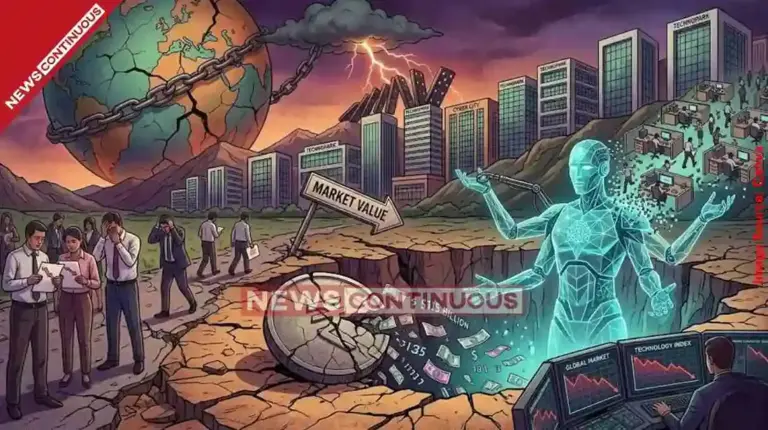 Indian IT Sector। આઈટી શેર્સમાં કડાકો! ૧૧૫ અબજ ડોલર સાફ, એઆઈ (AI) ના યુગમાં રોકાણકારોની વધી ચિંતા.