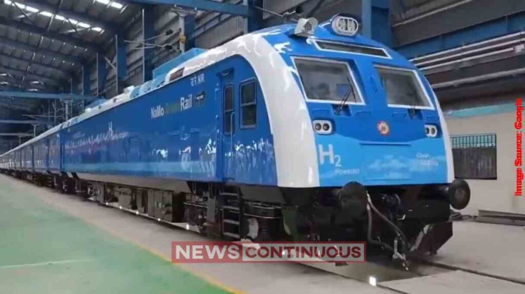 India First Hydrogen Train Trial દેશની પહેલી હાઇડ્રોજન ટ્રેનનું ટ્રાયલ સફળ, જાણો આ