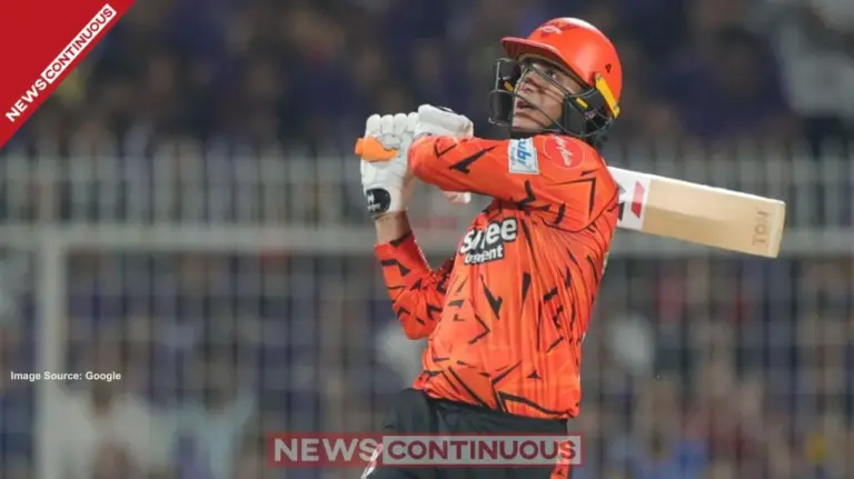 KKR vs SRH: Abhishek Sharma Fined 25% Match Fees for Using Abusive Language; BCCI Takes Strict Action