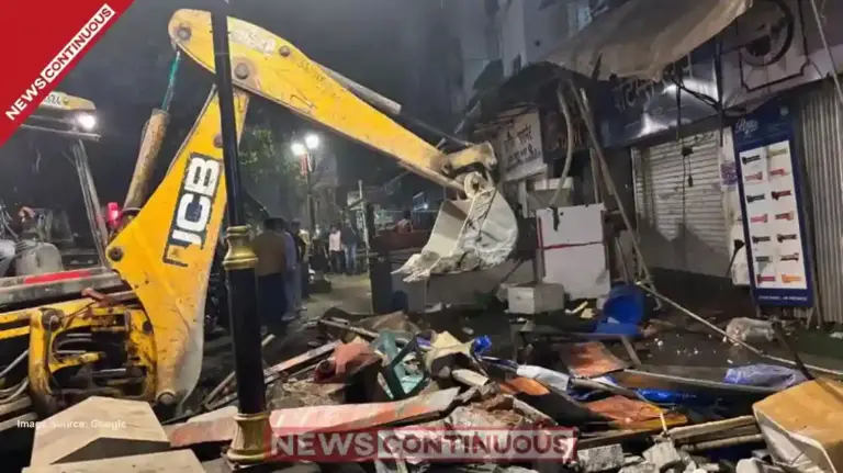 Goregaon Violence Fallout: BMC Launches Demolition Drive Against Illegal Structures of Riot Accused in Santosh Nagar