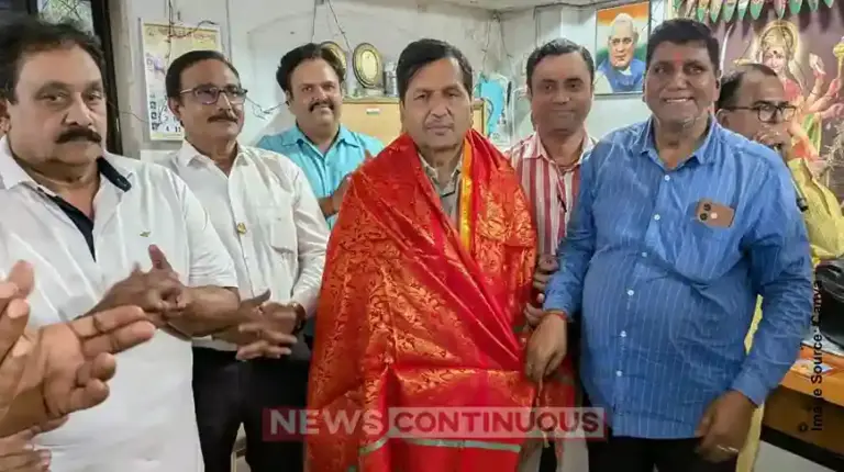 Maharashtra Minister Mangal Prabhat Lodha Praises Monthly Sunderkand Recitation at Kanyakubja Bhavan During Hanuman Janmotsav