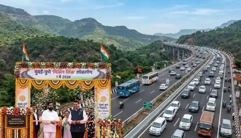 Mumbai Pune Expressway। મહારાષ્ટ્ર દિવસની મોટી ભેટ! ૧ મેથી મુંબઈપુણે 'મિસિંગ લિંક' ખુલ્લી મુકાશે, જાણો કયા વાહનોને મળશે પ્રવેશ