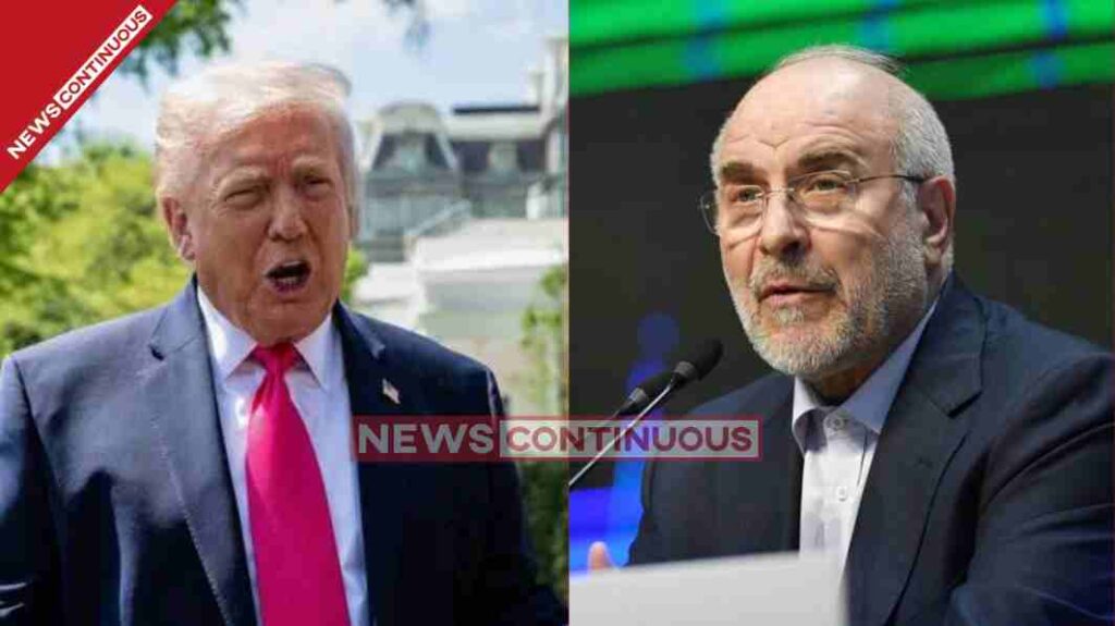 IranUS Talks| ટ્રમ્પને ઈરાનનો સ્પષ્ટ સંદેશ 'ધમકીઓ સાથે શાંતિ વાર્તા મંજૂર નથી', ગાલિબાફના જવાબથી ખળભળાટ