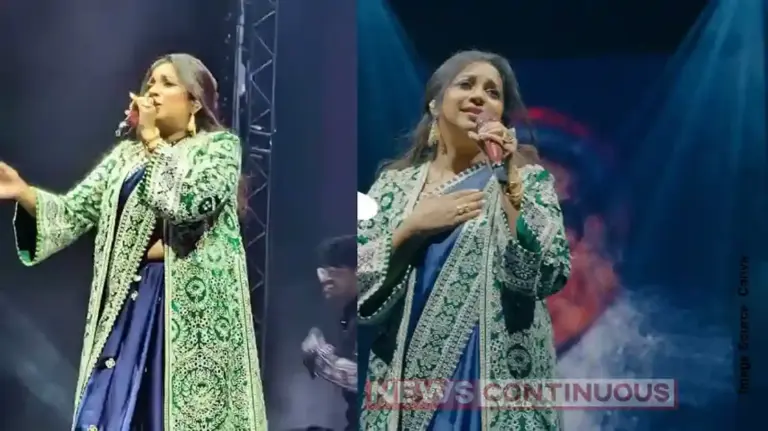 hreya Ghoshal’s emotional tribute to Asha Bhosle: Iconic songs echo in London concert as fans get teary-eyed